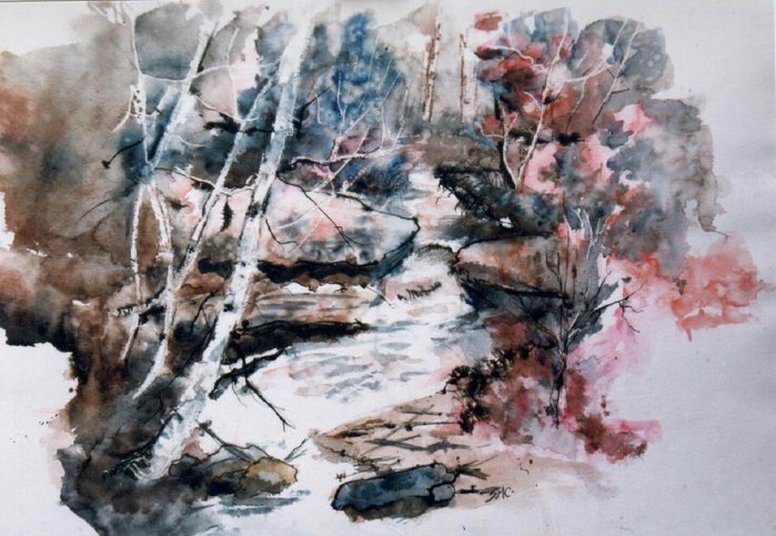 also avaiable as a giclee and greeting card